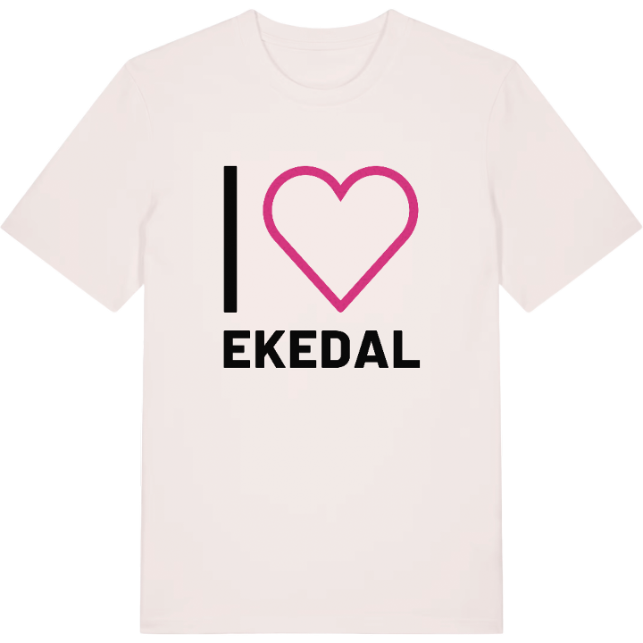 Jag älskar Ekedal t-shirt stort tryck – t-shirt från PinShirt
