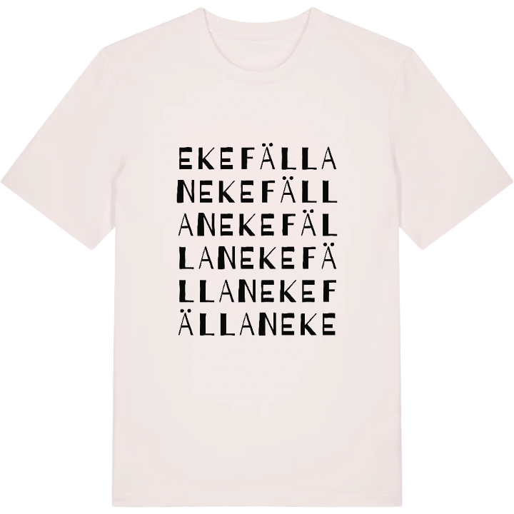 Ekefällan ordlek t-shirt – t-shirt från PinShirt