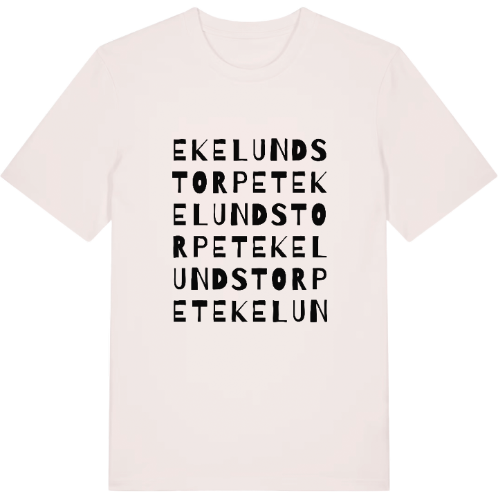 Ekelundstorpet ordlek t-shirt – t-shirt från PinShirt