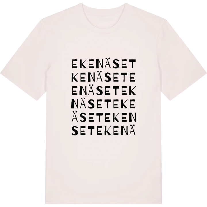 Ekenäset ordlek t-shirt – t-shirt från PinShirt