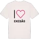 Jag älskar Ekesås t-shirt stort tryck