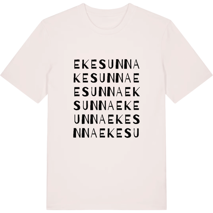 Ekesunna ordlek t-shirt – t-shirt från PinShirt