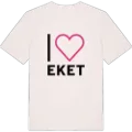 Jag älskar Eket t-shirt stort tryck
