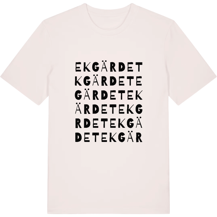 Ekgärdet ordlek t-shirt – t-shirt från PinShirt