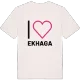 Jag älskar Ekhaga t-shirt stort tryck