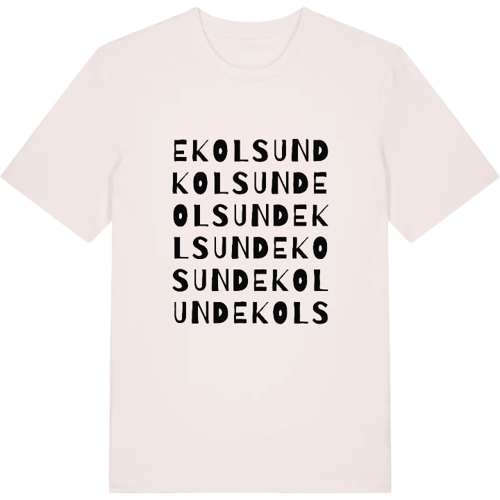 Ekolsund ordlek t-shirt – t-shirt från PinShirt