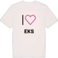Jag älskar Eks t-shirt stort tryck