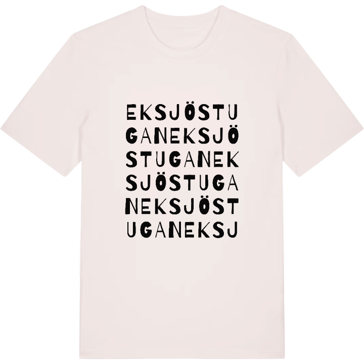 Eksjöstugan ordlek t-shirt – t-shirt från PinShirt