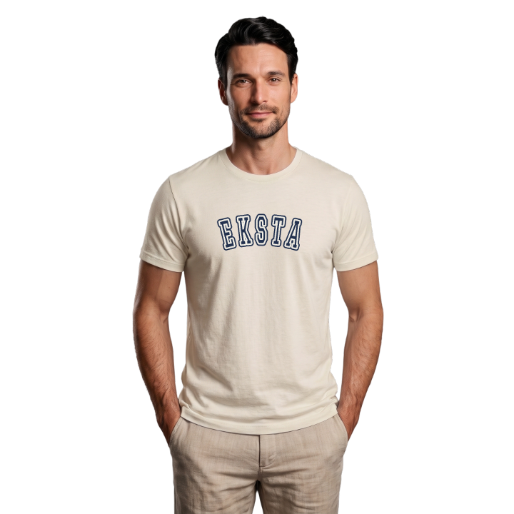 Eksta college t-shirt – t-shirt från PinShirt
