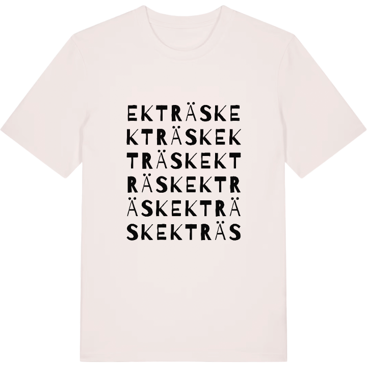 Ekträsk ordlek t-shirt – t-shirt från PinShirt