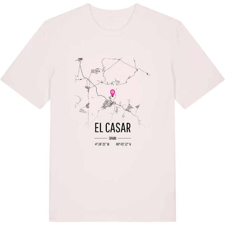 El Casar karta t-shirt – t-shirt från PinShirt