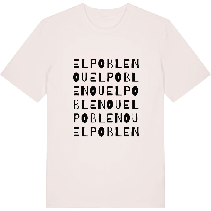 el Poblenou ordlek t-shirt – t-shirt från PinShirt