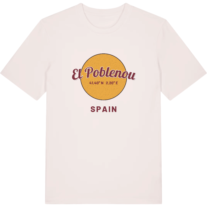 el Poblenou cirkel t-shirt – t-shirt från PinShirt