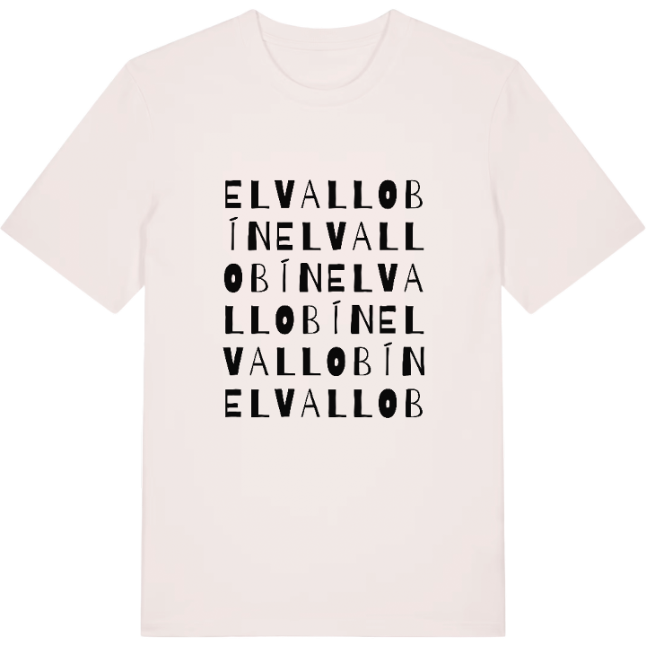 El Vallobín ordlek t-shirt – t-shirt från PinShirt