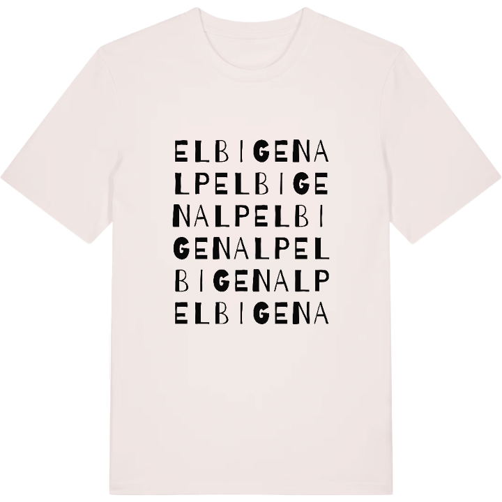 Elbigenalp ordlek t-shirt – t-shirt från PinShirt