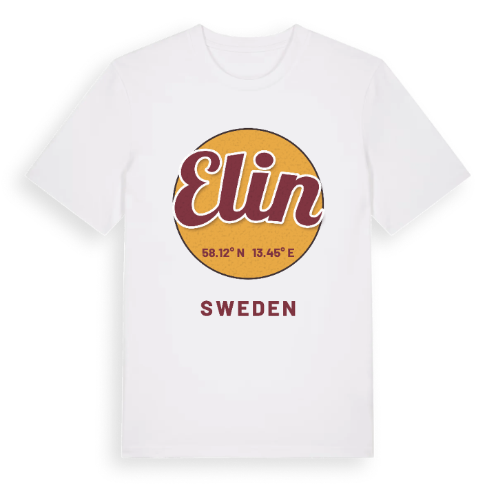 Elin cirkel t-shirt – t-shirt från PinShirt