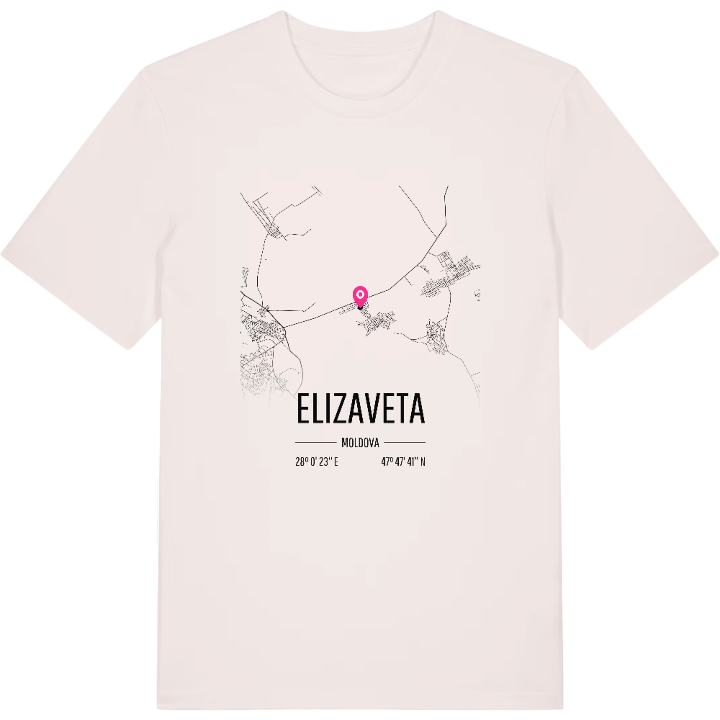 Elizaveta karta t-shirt – t-shirt från PinShirt