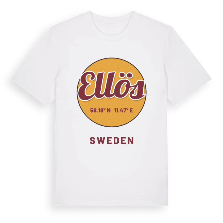 Ellös cirkel t-shirt – t-shirt från PinShirt