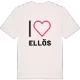 Jag älskar Ellös t-shirt stort tryck