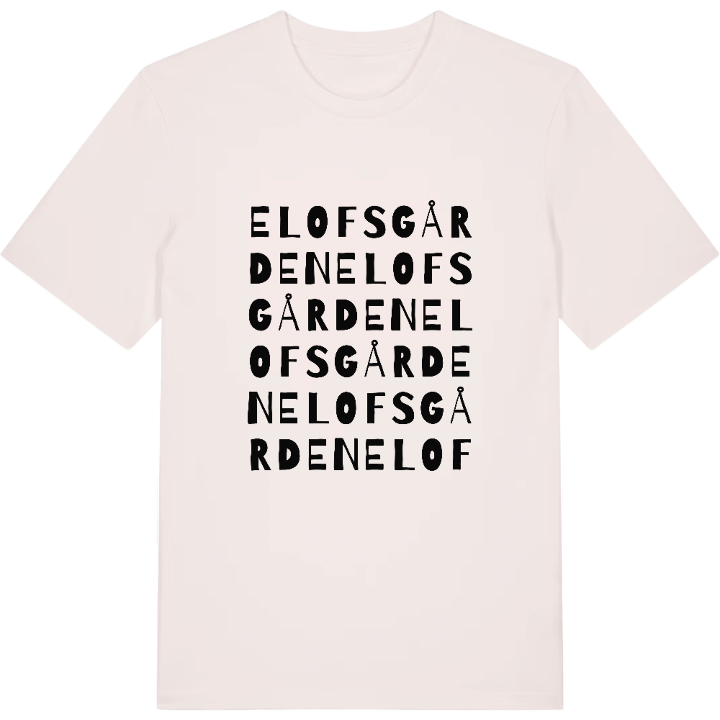 Elofsgården ordlek t-shirt – t-shirt från PinShirt