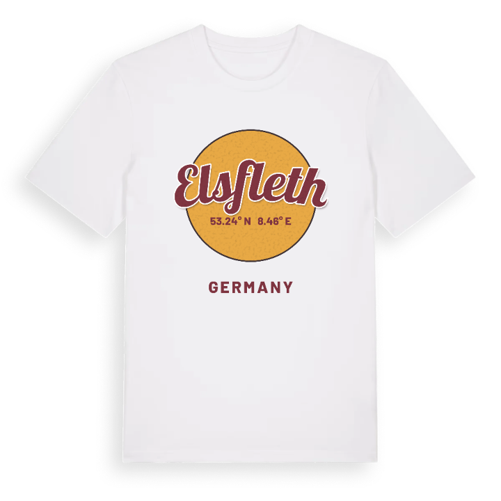 Elsfleth cirkel t-shirt – t-shirt från PinShirt