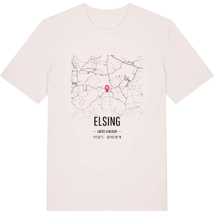 Elsing karta t-shirt – t-shirt från PinShirt