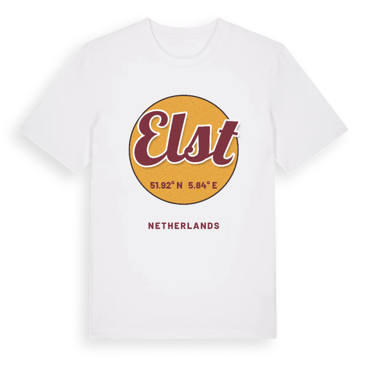Elst cirkel t-shirt – t-shirt från PinShirt