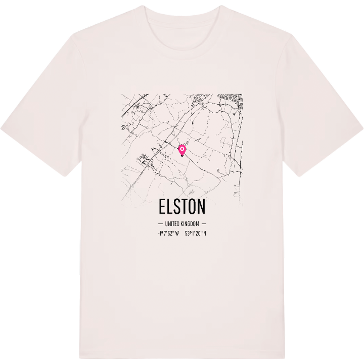 Elston karta t-shirt – t-shirt från PinShirt