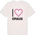 Jag älskar Emaus t-shirt stort tryck
