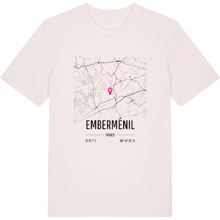 Emberménil karta t-shirt – t-shirt från PinShirt