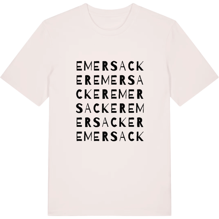 Emersacker ordlek t-shirt – t-shirt från PinShirt
