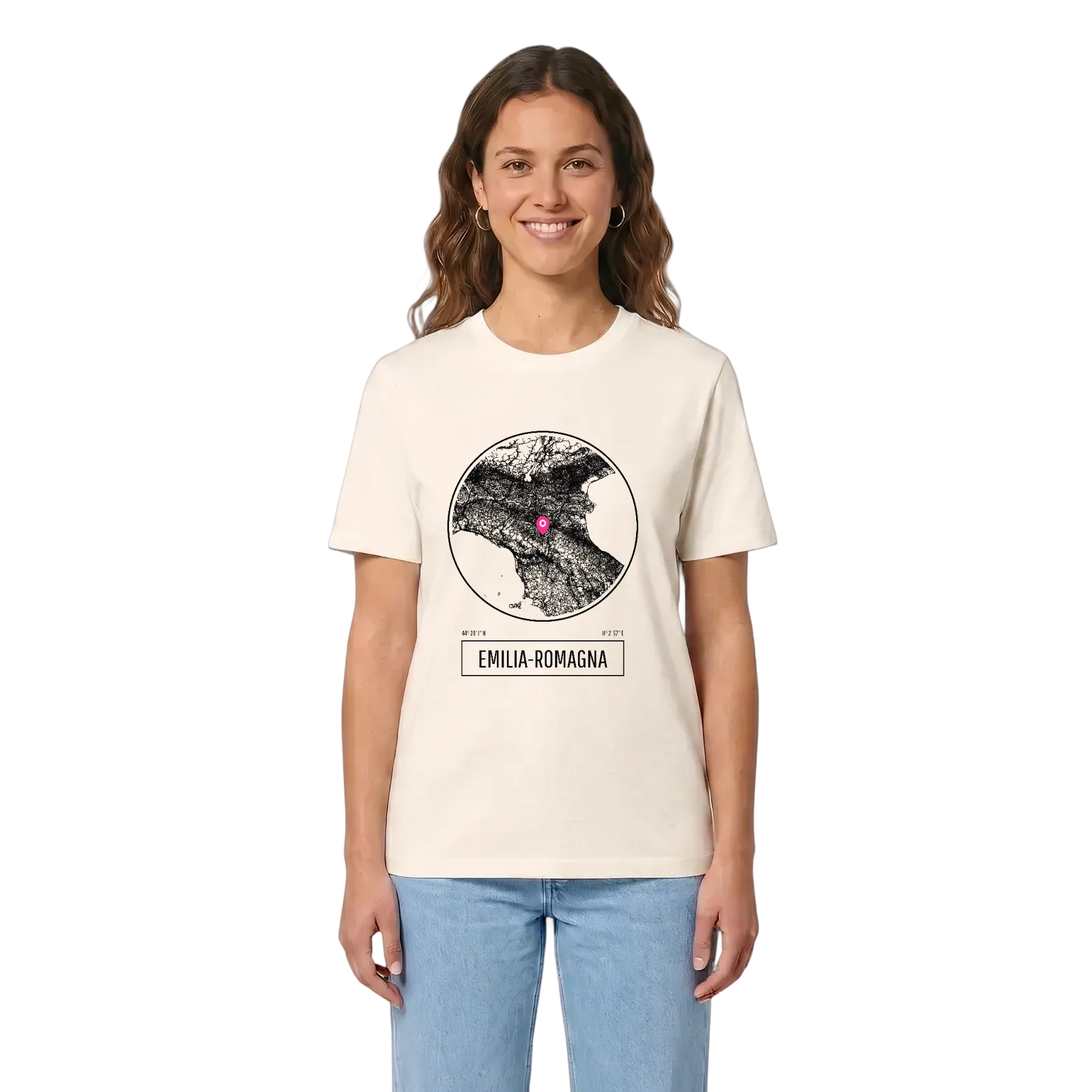 Emilia-Romagna t-shirt – Vintage White, i miljö