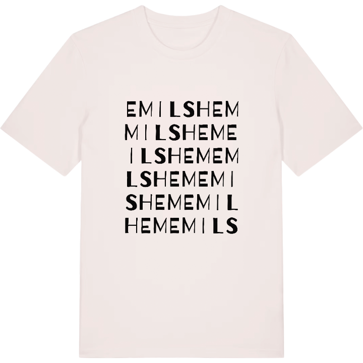 Emilshem ordlek t-shirt – t-shirt från PinShirt