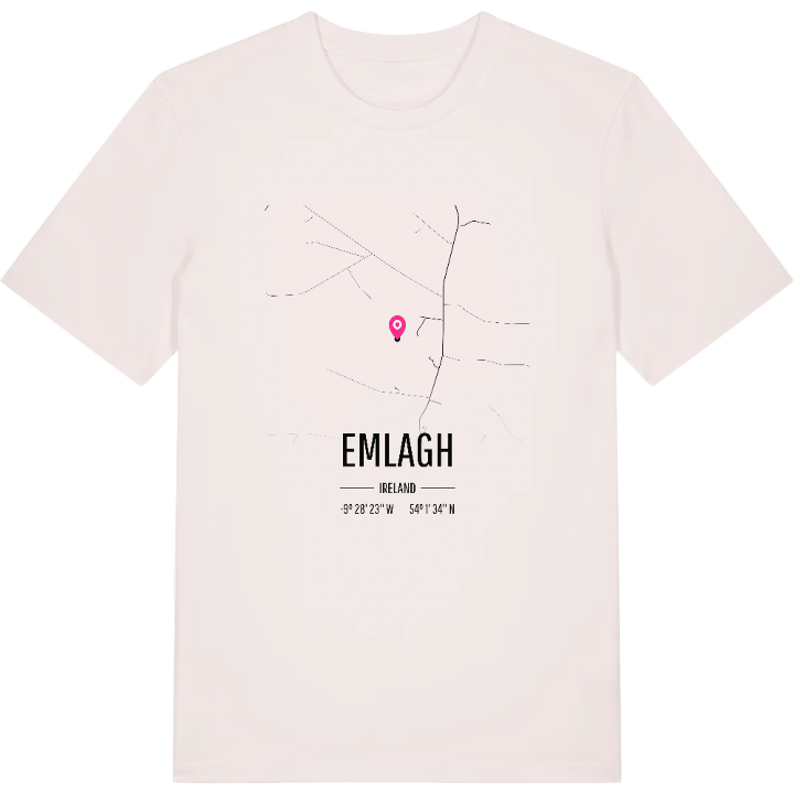 Emlagh karta t-shirt – t-shirt från PinShirt