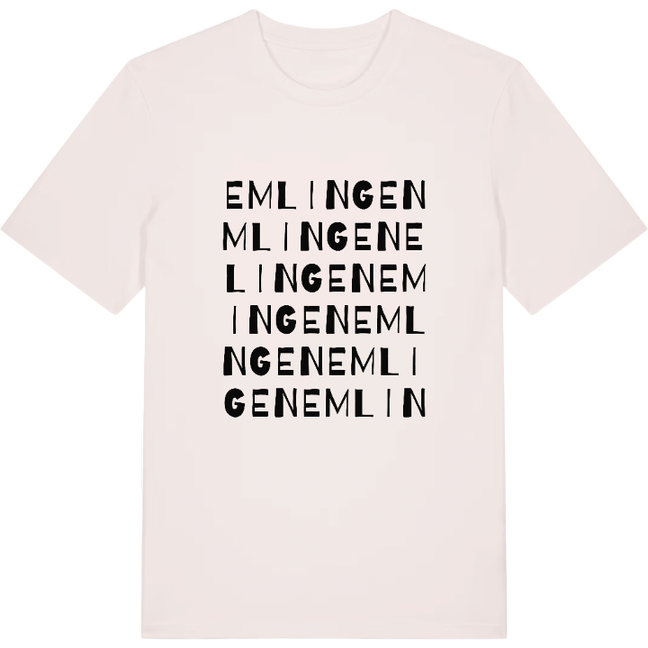 Emlingen ordlek t-shirt – t-shirt från PinShirt