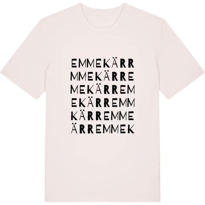 Emmekärr ordlek t-shirt – t-shirt från PinShirt