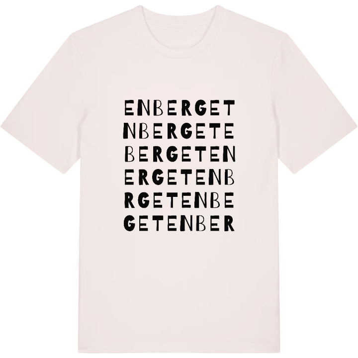 Enberget ordlek t-shirt – t-shirt från PinShirt