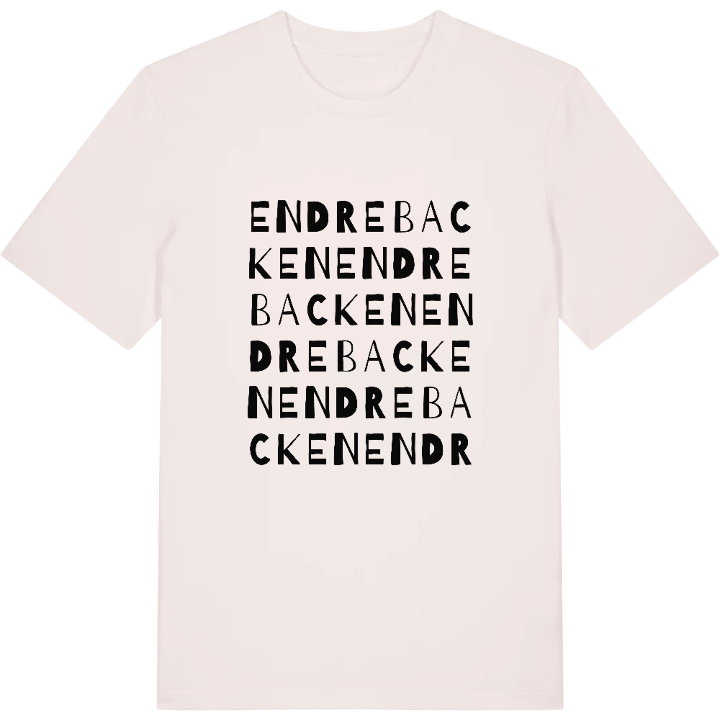 Endrebacken ordlek t-shirt – t-shirt från PinShirt