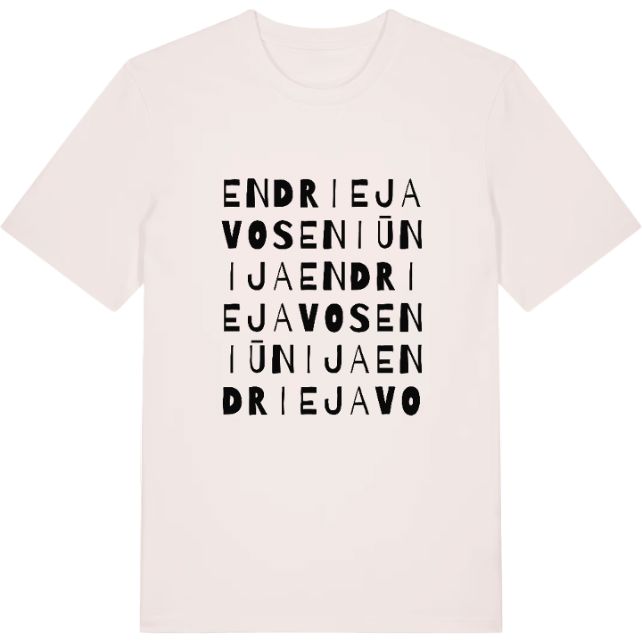 Endriejavo seniūnija ordlek t-shirt – t-shirt från PinShirt