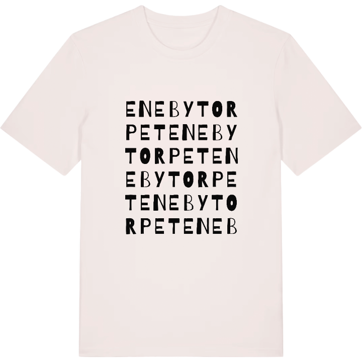 Enebytorpet ordlek t-shirt – t-shirt från PinShirt