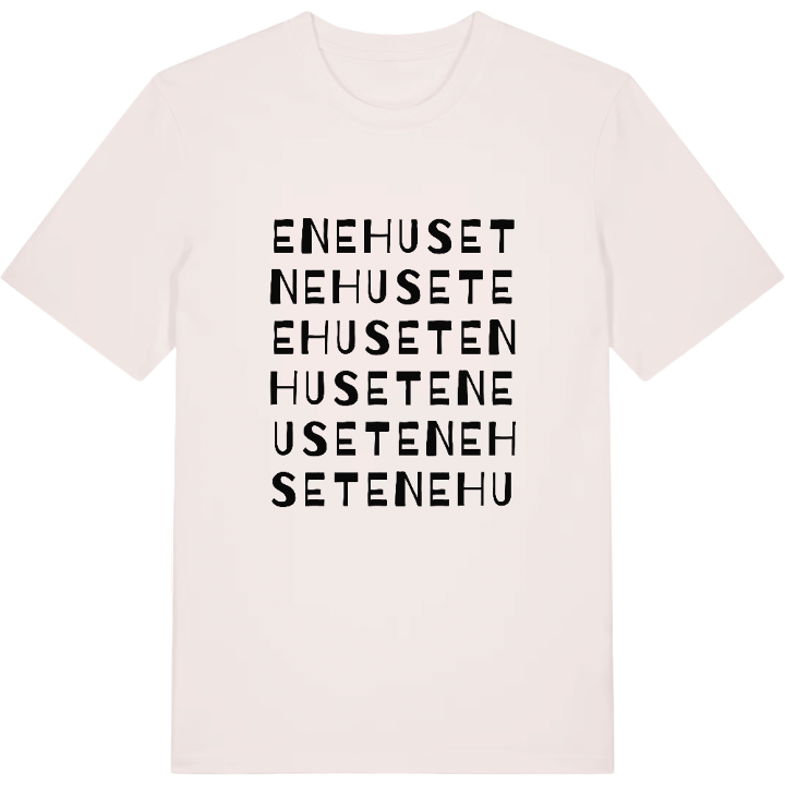 Enehuset ordlek t-shirt – t-shirt från PinShirt