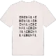 Enemåla ordlek t-shirt