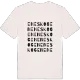 Eneskogen ordlek t-shirt