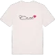 Enet hjärta t-shirt