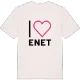 Jag älskar Enet t-shirt stort tryck