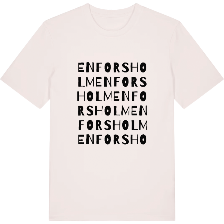 Enforsholm ordlek t-shirt – t-shirt från PinShirt