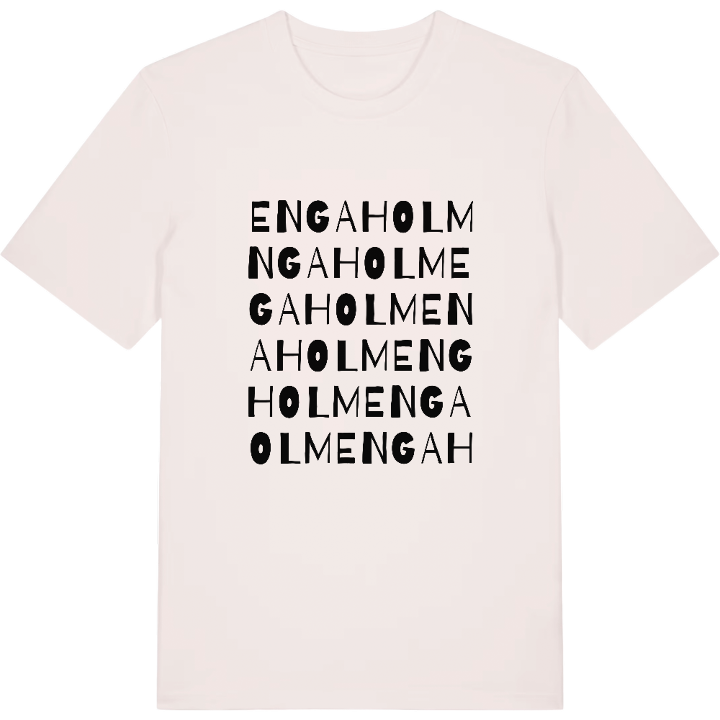 Engaholm ordlek t-shirt – t-shirt från PinShirt