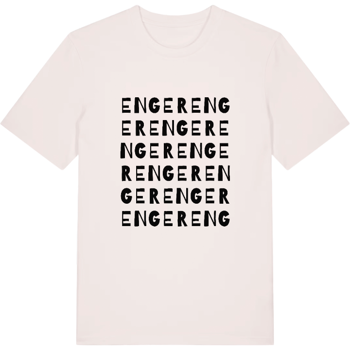 Enger ordlek t-shirt – t-shirt från PinShirt