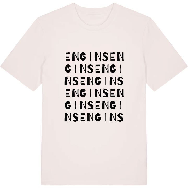 Engins ordlek t-shirt – t-shirt från PinShirt