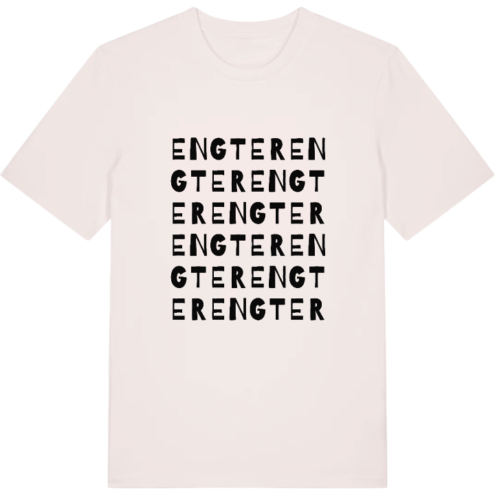 Engter ordlek t-shirt – t-shirt från PinShirt